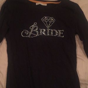 Brand new bride long sleeve tee-shirt